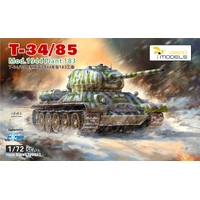 1:72 T-34/85 Medium Tank Mod. 1944 plant 183 Plastic Model (VS720030)