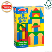 100 Wood Block Set MnD481
