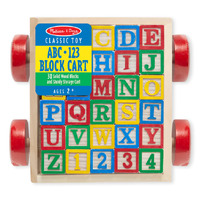  Classic ABC Block Cart  MnD1169