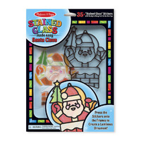  Stained Glass made easy Santa Claus MnD8584