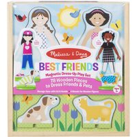  Best Friends Magnetic Dress-Up Play Set MND9314