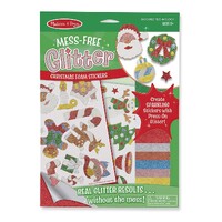  Mess-Free Glitter Christmas Foam Stickers MnD30002