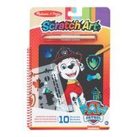  Paw Patrol Scratch Art Marshall MnD33261