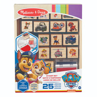 Paw Patrol Wooden Stamps Activity Set MnD33264