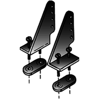  Nylon Control Horns 1 Left and 1 Right  DBR105