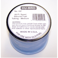 Blue Silicone Tubing Medium (50ft spool) Sold per foot DBR197