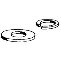 No.10 split washer 8pcs DBR587