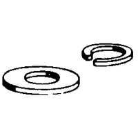 3mm Flat washers DBR2109
