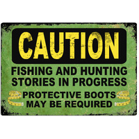 Stories in Progress tin Sign (J115_4)