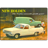 Holden Profit Pair Tin Sign (J125_3)