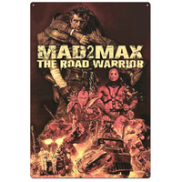 Mad Max 2 Tin Sign (J140_3)
