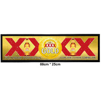 Four X Gold Bar Mat 88 x 25cm (BM041)