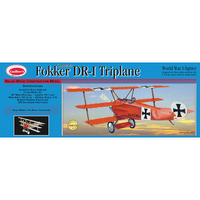 Fokker Triplane - Laser Cut Balsa Plane Model Kit (GUI-204LC)