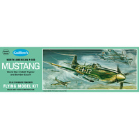 Mustang Balsa Plane Model Kit (GUI-905)
