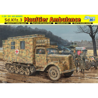 1:35 Sd.Kfz.3 Maultier Ambulance Plastic Model Kit 6766
