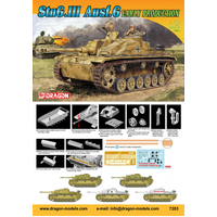1:72 Stug.III Ausf.G Early Production Plastic Model Kit (DR7283)