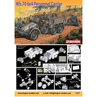 1:72 KFZ.70 6x4 Personnel Carrier (DR7377)