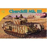 1:72 British Churchill MK.III plastic Model Kit (DR7396)