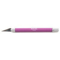K18 Soft Grip Knife Non Roll with Safety Cap (Purple) EXL16025
