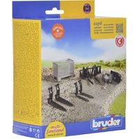 Commercial Box-type pallet, winch &amp; Front loader forks (02318)