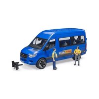 Leisure Time Mercedes Sprinter Transfer Minibus and 2 Figures (BR02670)