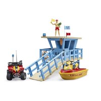  BWorld Life Guard Station w/Quad and Personal Water Craft BB BR62780