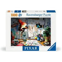 Disney Pixar Movies the artist&#39;s Desk 1000pc (RB00302 1)