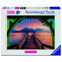 Romaqntic Footbridge at Lac d'A 1000pc Puzzle (RB01763 2)