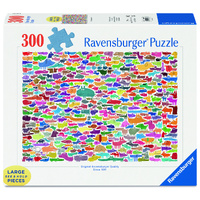 387 Dogs and one Cat 300pcs LRG  Jigsaw (RB01837 7)