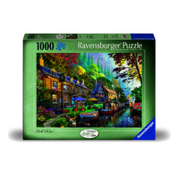 Down Lane Number 6: Canal Side Lane 1000pc Jigsaw (RB01981 7)