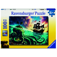 Octopus Treasure 100pcs Jigsaw (RB04263 7)