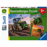 Seasons of John  Deere puzzle 3x49pc 05173 1