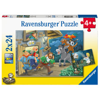 Fairy Tales Puzzle 2x24 pieces (RB05719 1)