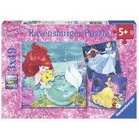 Disney Princesses Adventure 3x49pc 09350 2