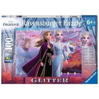 Ravensburger 12868 6 Frozen 2 Strong Sisters Glitter 100pc