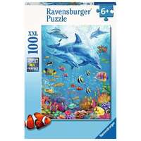 Ravensburger 12889-1 Pod Of Dolpins 100pc Puzzle