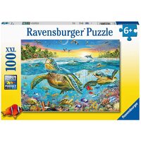 Ravensburger 12942 3 Swim with the sea Turtles 100XXL pc