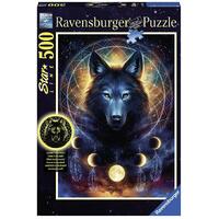 Ravensburger 13970-5 Lunar Wolf Puzzle 500pc