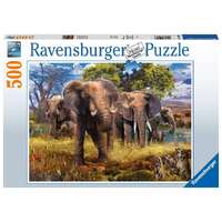 Ravensburger 15040 3 Elephant Family 500pcs