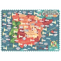 Map of Iberia Wines 1000pc Puzzle 17608 3
