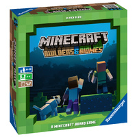 Minecraft Builders &amp; Biomes Board Game (RB26132 1)