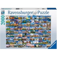 99 Places in Europe 2000pc Puzzle (RB80487 0)
