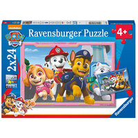 Paw Patrol Dog Heros 2 x 24pc (RB80534 1)