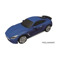 GO!!! Slot Car 1:43 AMG Mercedes GT - Hyperblue Magno (20064252)