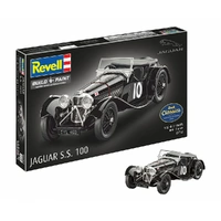 1:32 Jaguar SS 100 Plastic Model Kit (REV07752)