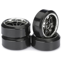 Wheel Set Drift LP &quot;9 Spoke/Profile C&#39; Blk/Chr 2510045