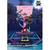  Space Jam a New Legacy Bugs Bunny n Lebron James Beast Kingdom 57898 D Stage DS-069