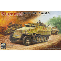 1:35 SD.KFZ. 251/9 AUSF.D early Type Plastic Model Kit (AFV-35278)