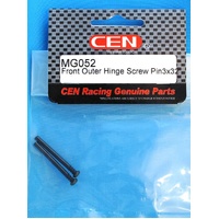 Front outer Hinge screw pin 3 x 32 ( MG052 )