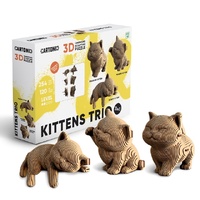 3D Kittens Trio (cartkittens)